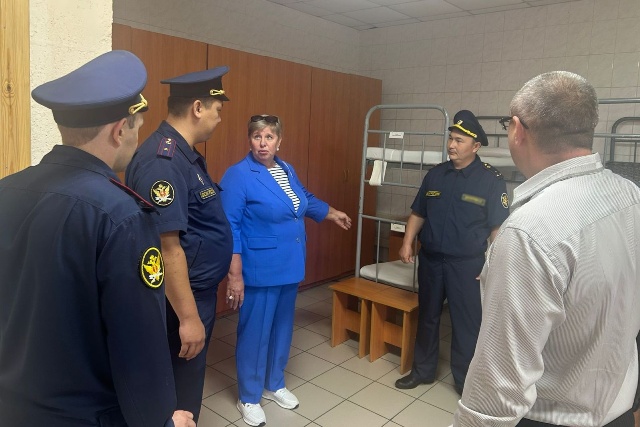 Уполномоченный Омской области по правам человека Ирина Касьянова посетила исправительный центр № 1 и следственный изолятор № 1 УФСИН России по Омской области