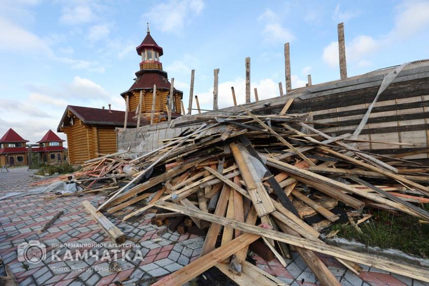 Площадка бывшей этно-деревни на Камчатке станет прогулочной зоной