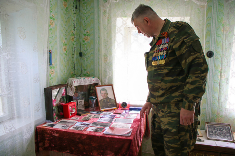 На Ставрополье офицеры Росгвардии посетили дом-музей российского военачальника генерал-полковника Павла Голубца