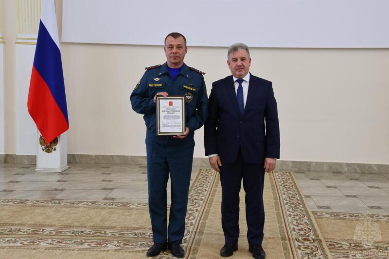 В Уфе состоялось торжественное мероприятие, посвященное Дню пожарной охраны