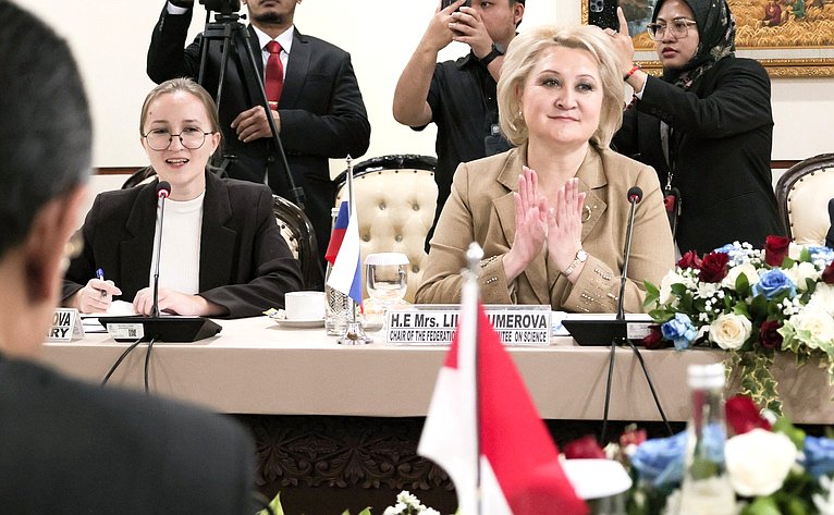 В рамках визита в Республику Индонезия делегация Совета Федерации провела ряд встреч