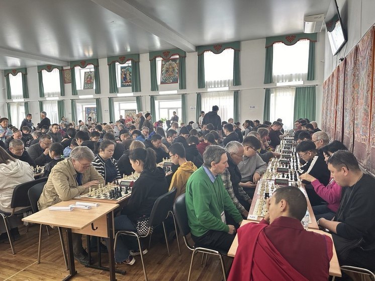 В XIX шахматном фестивале Иволгинского дацана Бурятии приняло участие 648 шахматистов