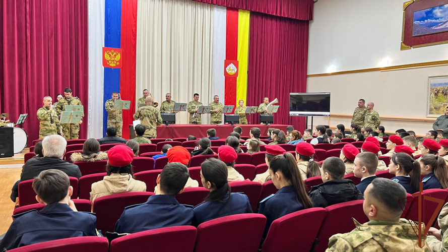 Росгвардия отметила День защитника Отечества на Северном Кавказе
