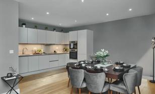 Меблированные двухкомнатные апартаменты в новой резиденции, Лондон, Великобритания за £395 000