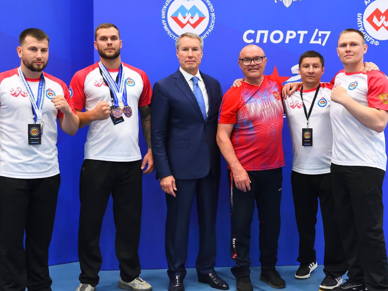 Калининградские армрестлеры завоевали медали первого Кубка Отечества среди ветеранов СВО