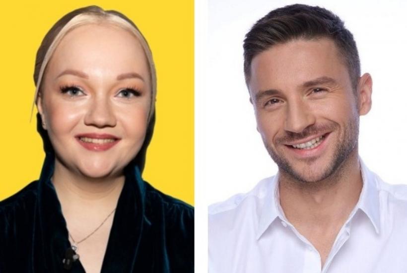 Стендап-комик Варвара Щербакова и певец Сергей Лазарев