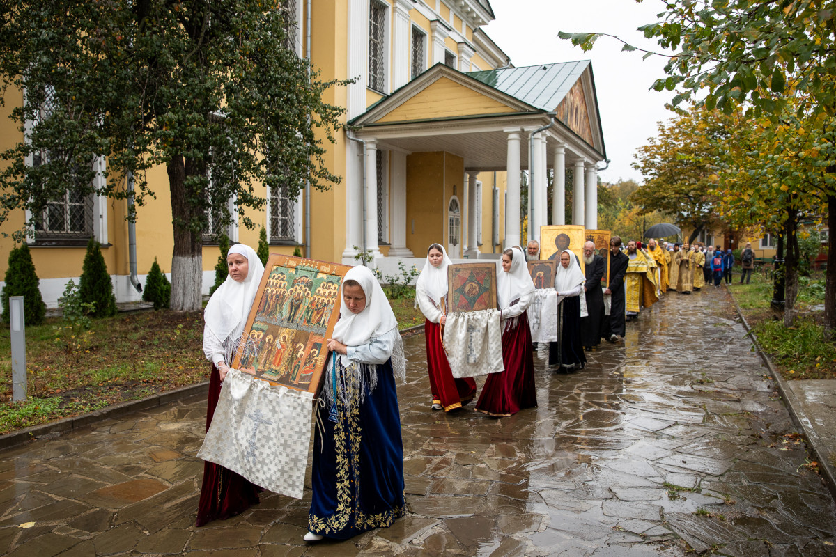 Престольный праздник в Покровском кафедральном соборе