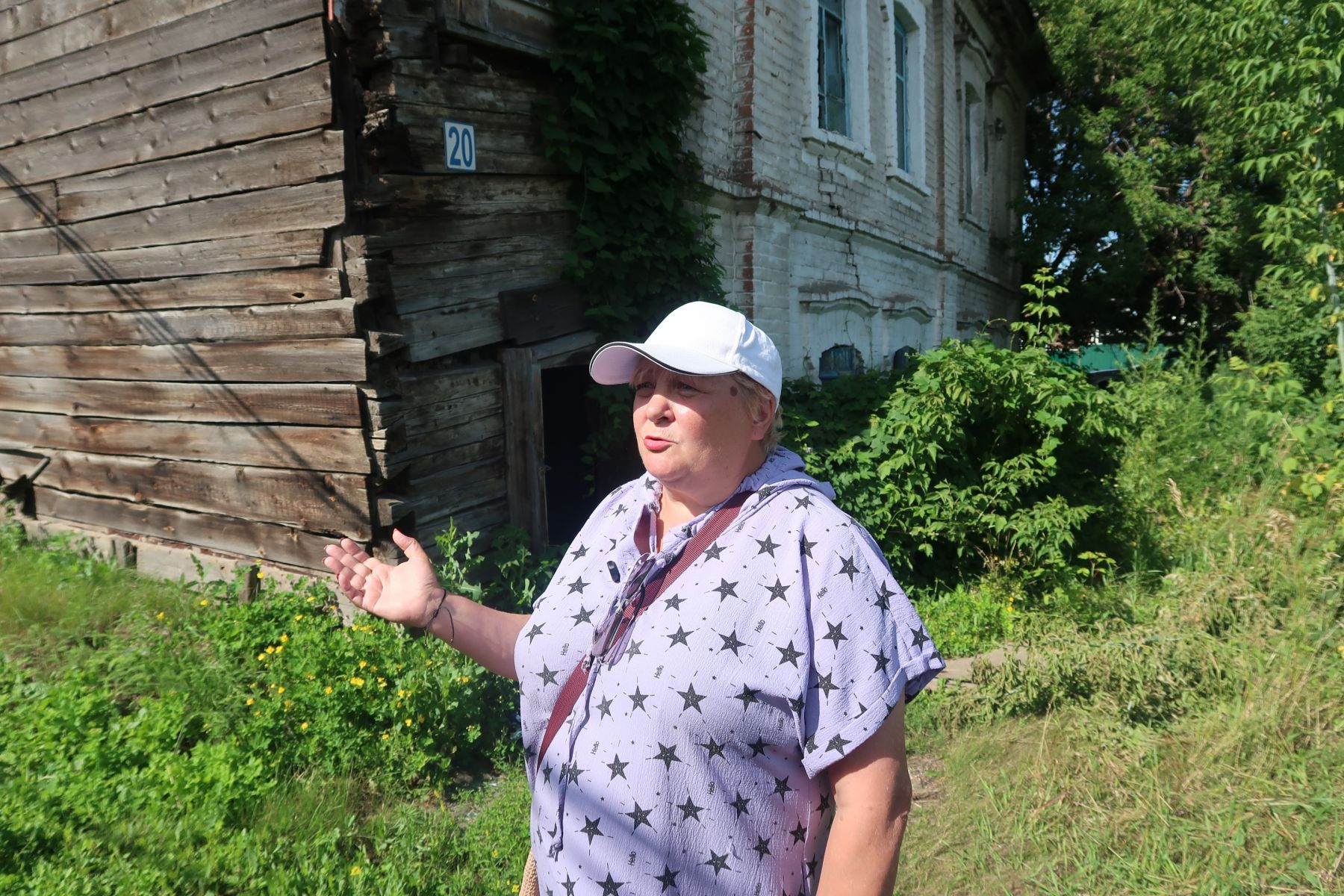 Надежда Никифорова мечтает, чтобы этот дом восстановили