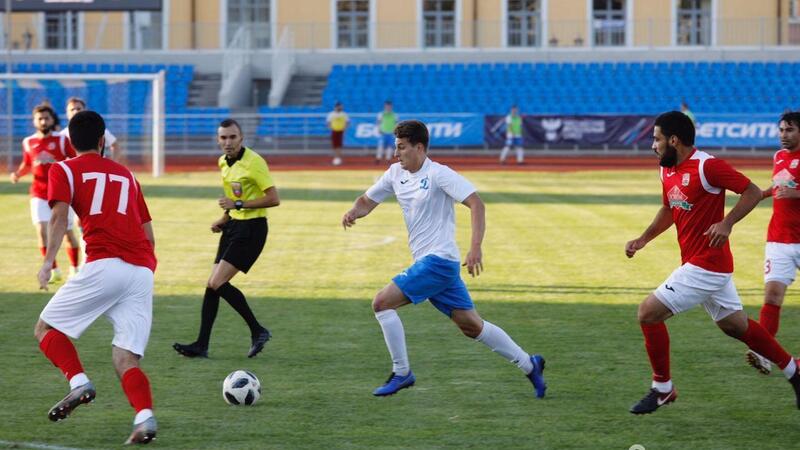 Ставропольское «Динамо» вышло в следующий тур кубка России по футболу