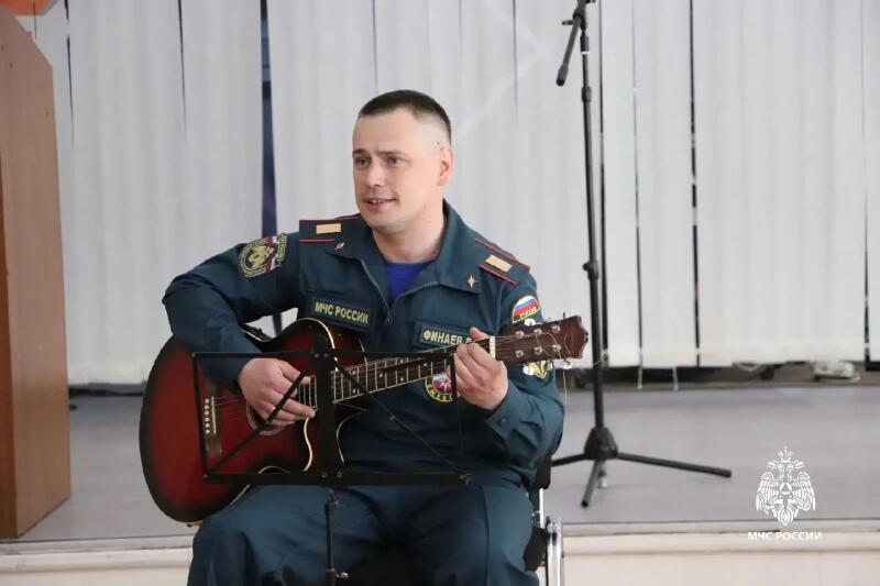 Завершен первый этап конкурса музыкального творчества пожарных и спасателей МЧС России