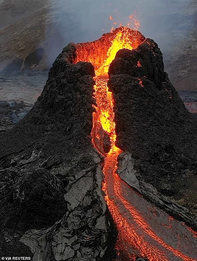 Новый вулкан в Исландии 