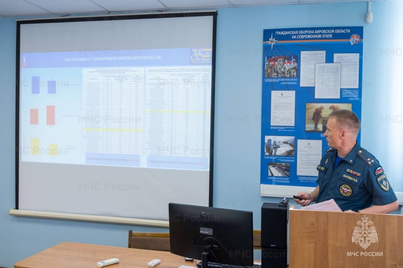 Вопросы безопасности рассмотрены на заседании Общественного совета при Главном управлении МЧС России по Кировской области