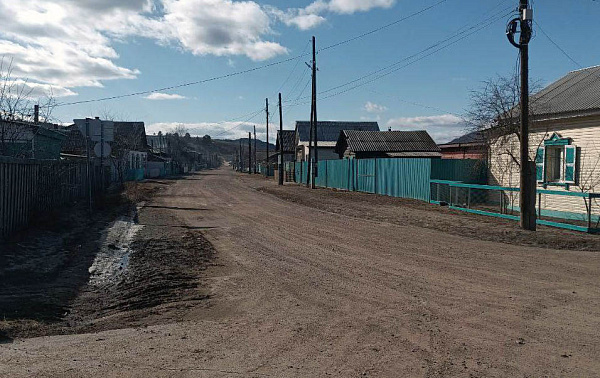 1 апреля в райцентре Бурятии стартовал ремонт дорог