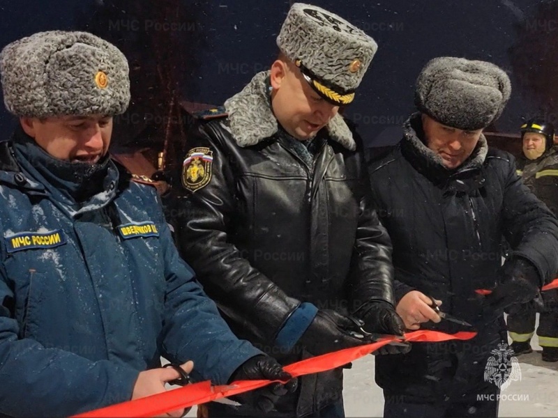 В Нагорске завершён ремонт 38-й пожарно-спасательной части