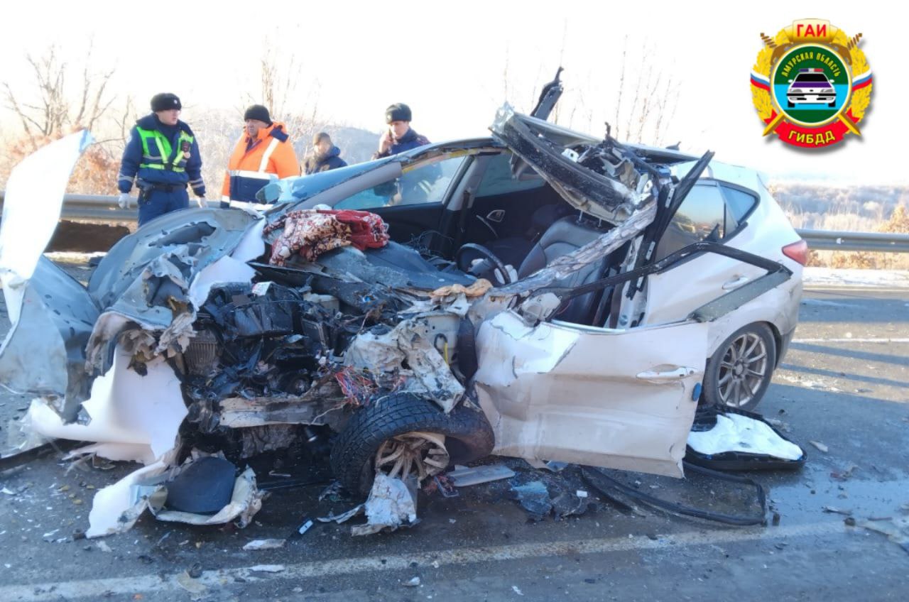 От авто ничего не осталось: в Архаринском районе в жутком ДТП пострадали два человека - 2x2.su картинка 2