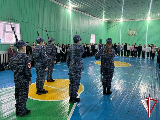 В Олекминске открылся подшефный отряд Росгвардии 