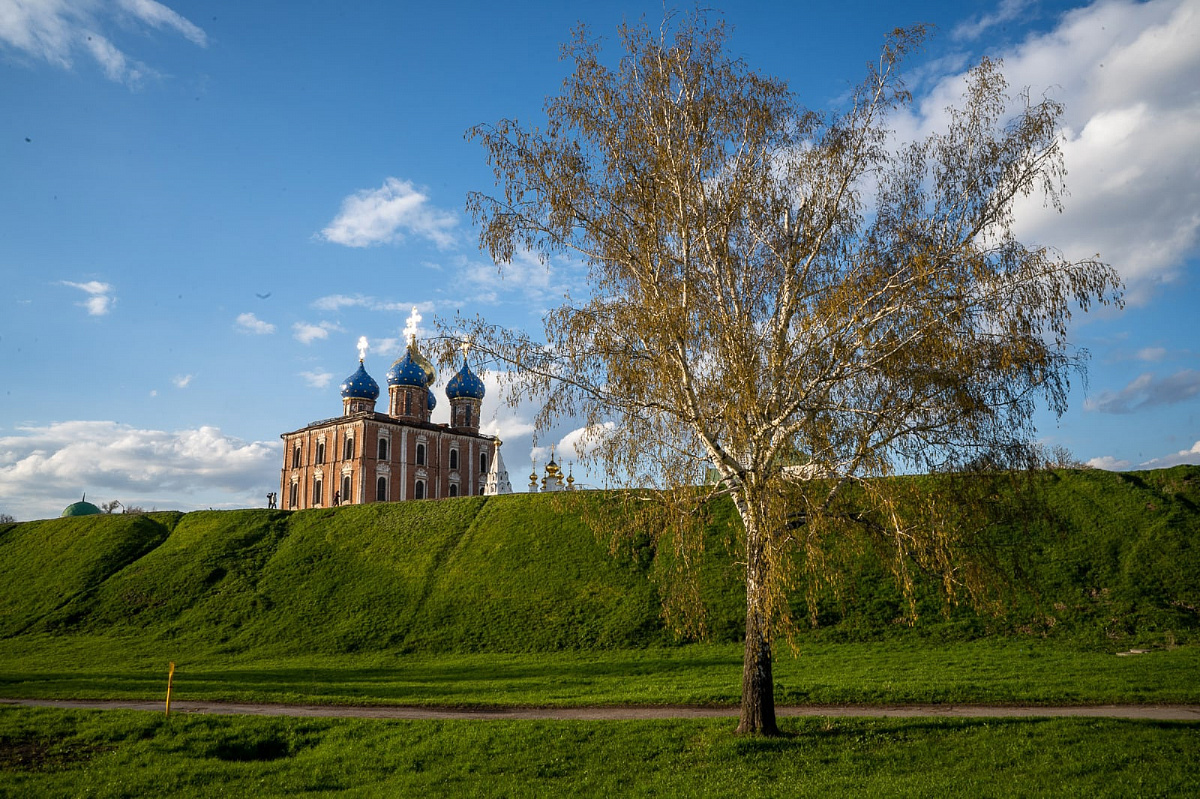 Некрополь в Казанском монастыре Рязани фото