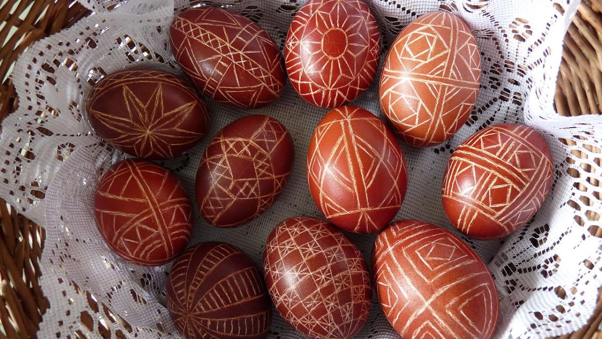 Пасхальные яйца