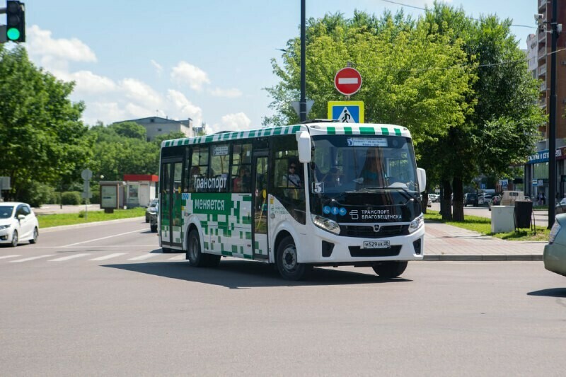 Благовещенцам напоминают с 10 июля автобусы 36 и 39 пошли по новым маршрутам