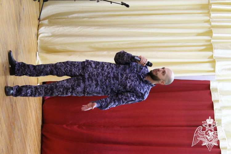 Сотрудники Росгвардии организовали военно-патриотическое мероприятие для ивановских студентов