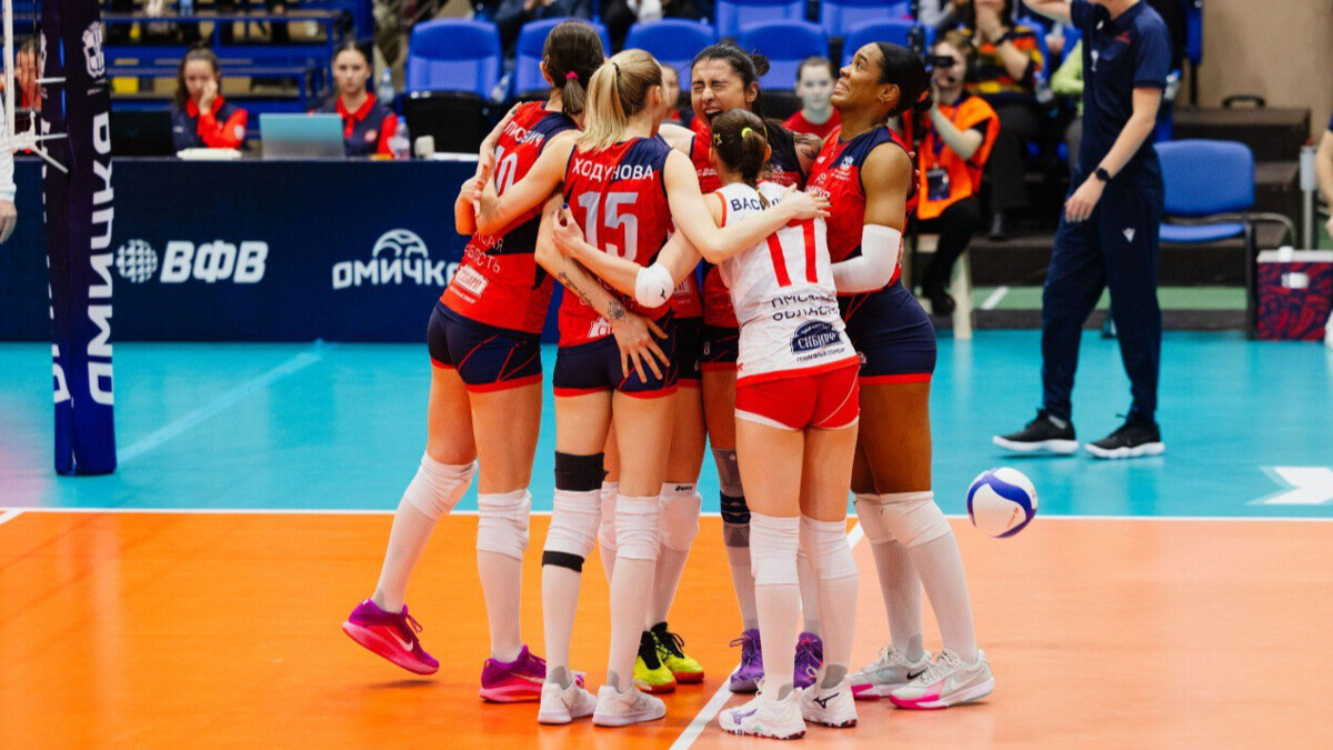 Волейболистки «Омички» переиграли «Уралочку‑НТМК» в матче чемпионата России