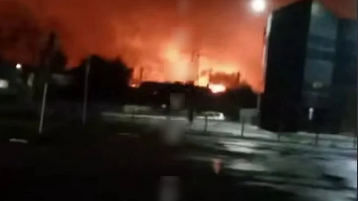 Атака дронов на Рязанскую область 23 октября: удар по аэродрому Дягилево и по НПЗ, видео