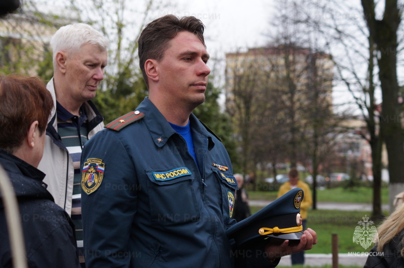 Сотрудники Главного управления возложили цветы к мемориалу участникам ликвидации аварии на Чернобыльской АЭС