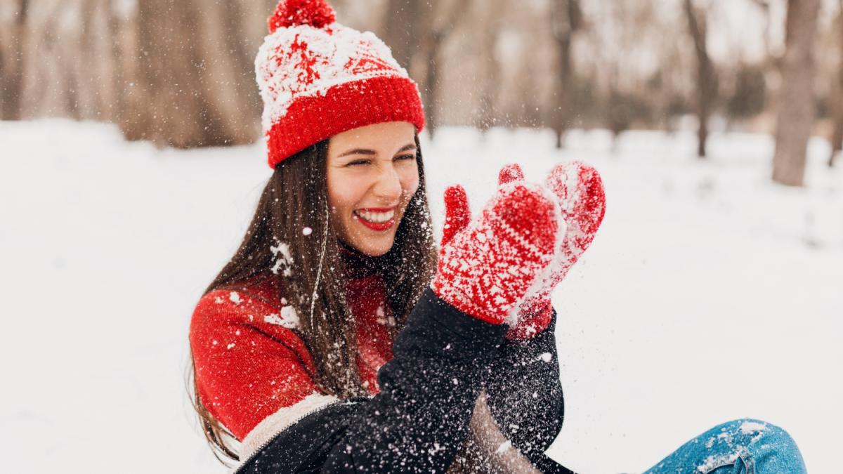 Шапка и варежки