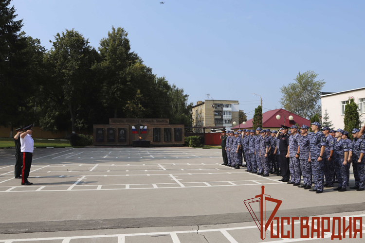 Тульские росгвардейцы получили служебные автомобили в День Государственного флага (Видео)