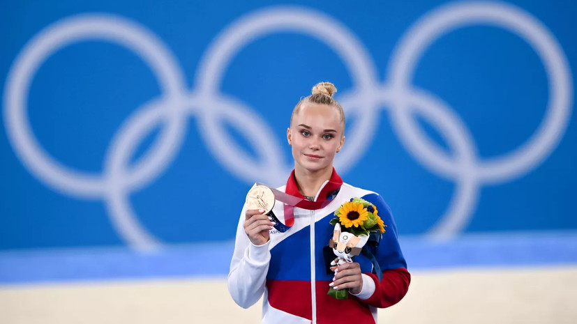 Мельникова завоевала золото чемпионата России на бревне и в вольных упражнениях