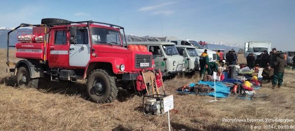 В Забайкальском нацпарке готовы к борьбе с лесными пожарами