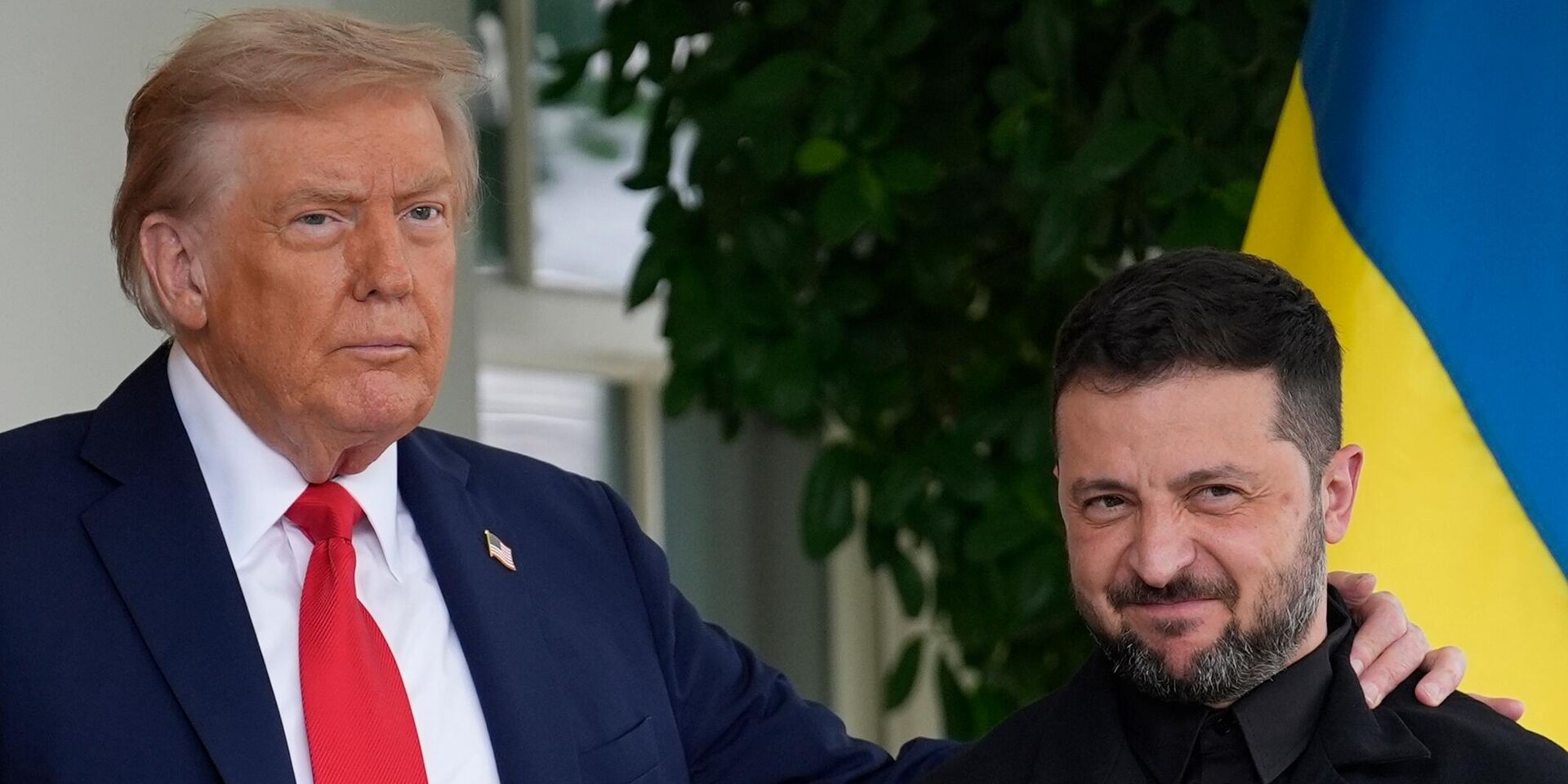 Зеленский прибыл в Белый дом на встречу с президентом США Трампом - ИноСМИ, 1920, 18.10.2025