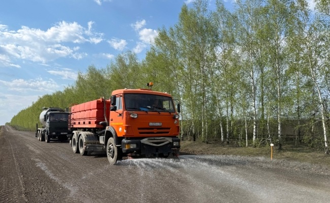 В Пензенском районе продолжается ремонт участка дороги на подъезде к селу Кучки