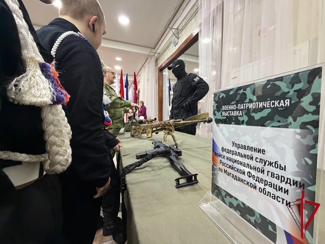 В Магадане росгвардейцы приняли участие в праздничной программе «Мужество. Доблесть. Честь»
