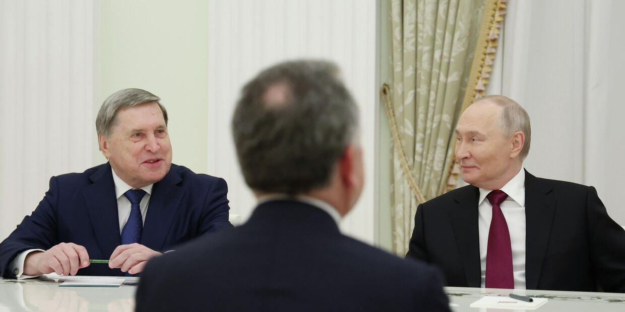 Президент Владимир Путин встретился со спецпосланником Стивеном Уиткоффом