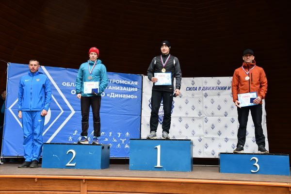 Сборная команда костромского УФСИН заняла первое место в легкоатлетическом забеге спортивного общества «Динамо»
