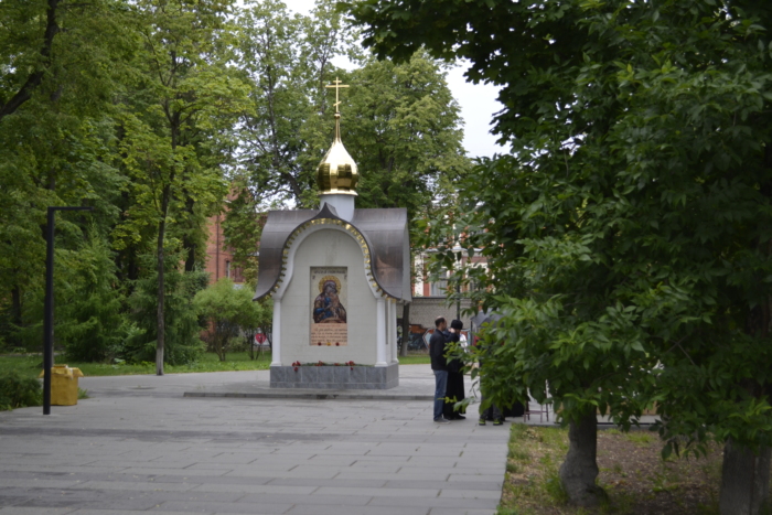 Осинники часовня погибшим шахтерам