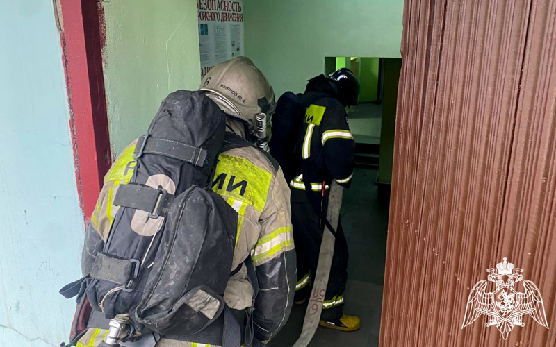 В Ростове-на-Дону Росгвардия и МЧС провели совместную тренировку