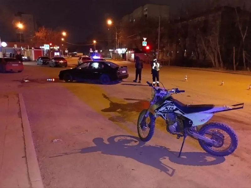 Водитель иномарки не предоставил мотоциклисту преимущество в движении – в результате столкновения байкер погиб.