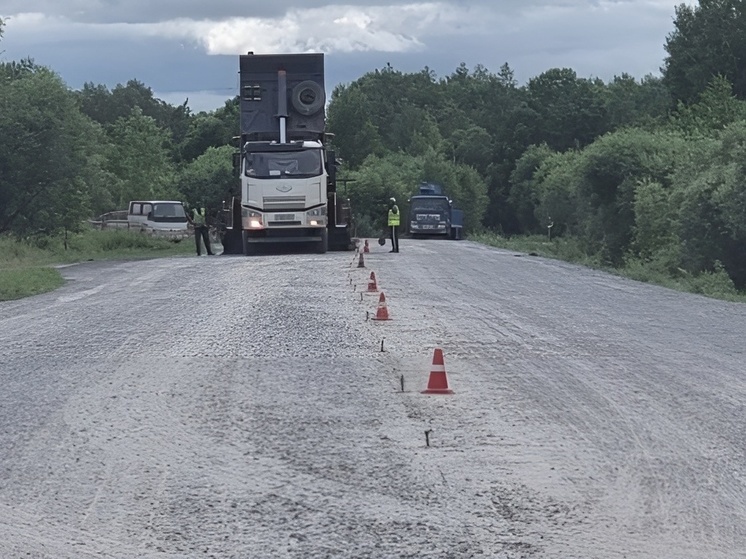 В Хабаровском крае продолжают ремонтировать дороги