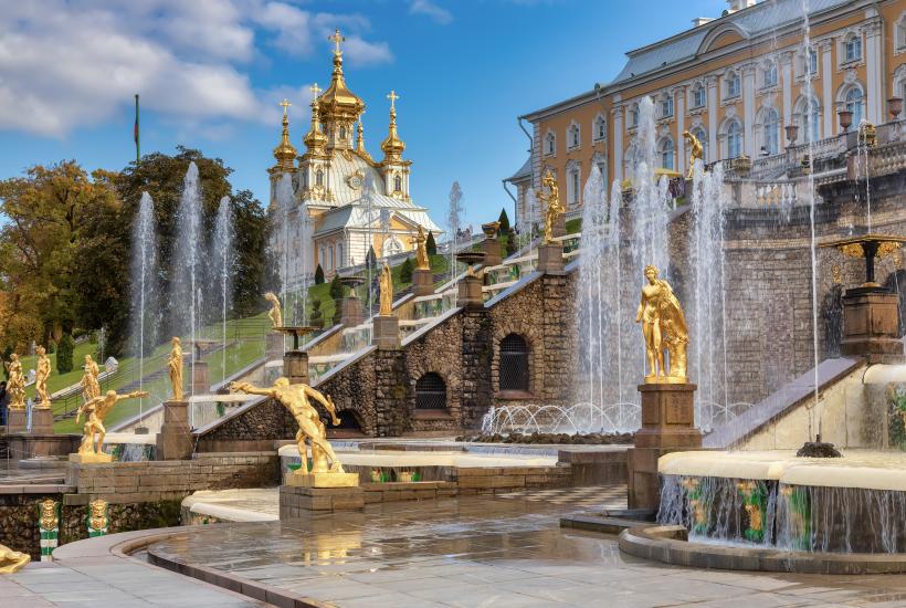 Петергоф Дворец и Большой Каскад