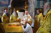 В день памяти святителя Филиппа, митрополита Московского, Святейший Патриарх Кирилл совершил Литургию в Успенском соборе Кремля и возглавил хиротонию архимандрита Мефодия (Зинковского) во епископа Егорьевского