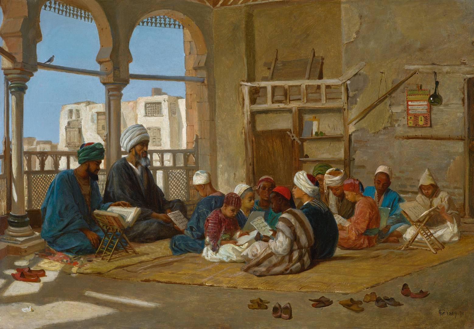 Фредерик Гудолл. Медресе. 1870