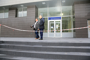 В ВолгГТУ завершился ремонт крыльца УЛК-5 со стороны ул. Гагарина