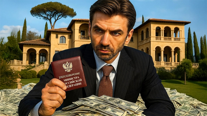 Российский министр подарил сыну на 18-летие виллу в Италии. Но и это ещё не всё