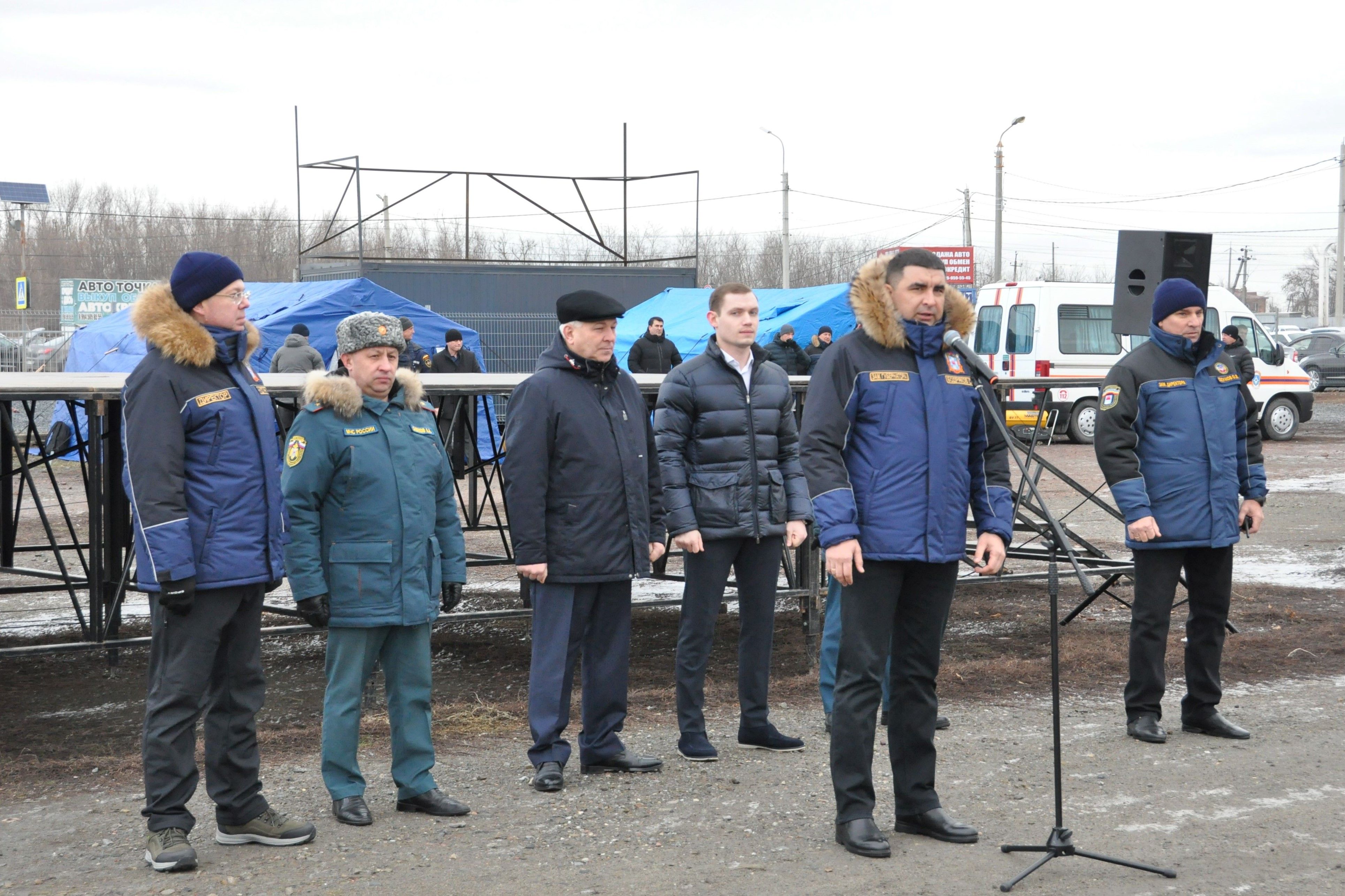 В Ростовской области прошли региональные учения по подготовке к прохождению зимнего периода