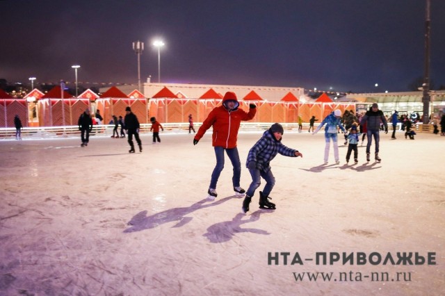 Почти 80 катков и хоккейных площадок откроют этой зимой в Нижнем Новгороде