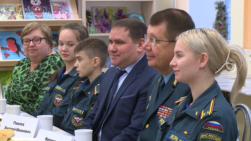 Урок мужества провели для кадетов 29-й гимназии Пскова