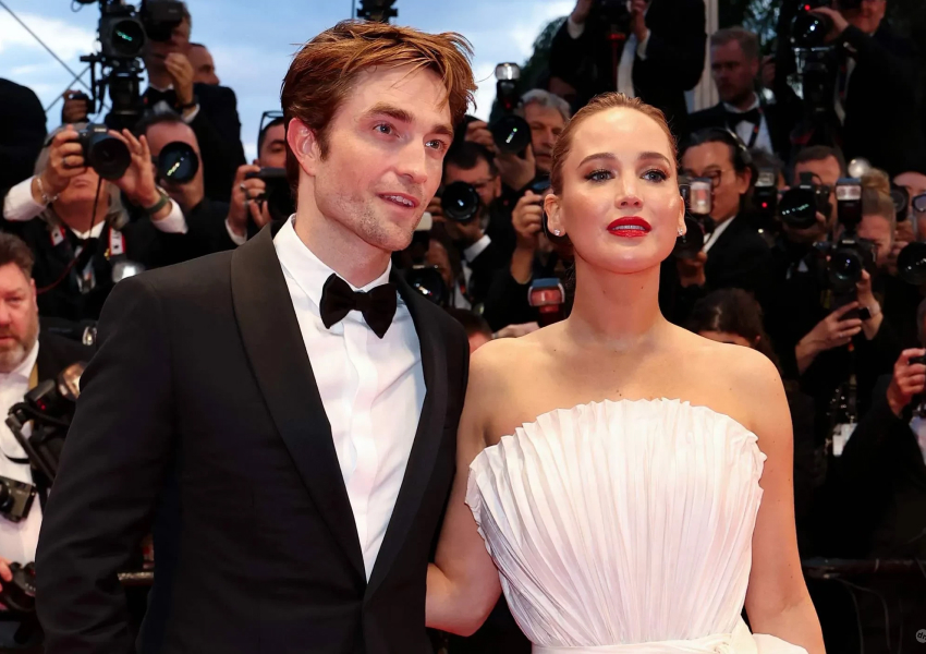 Роберт Паттинсон и Дженнифер Лоуренс 