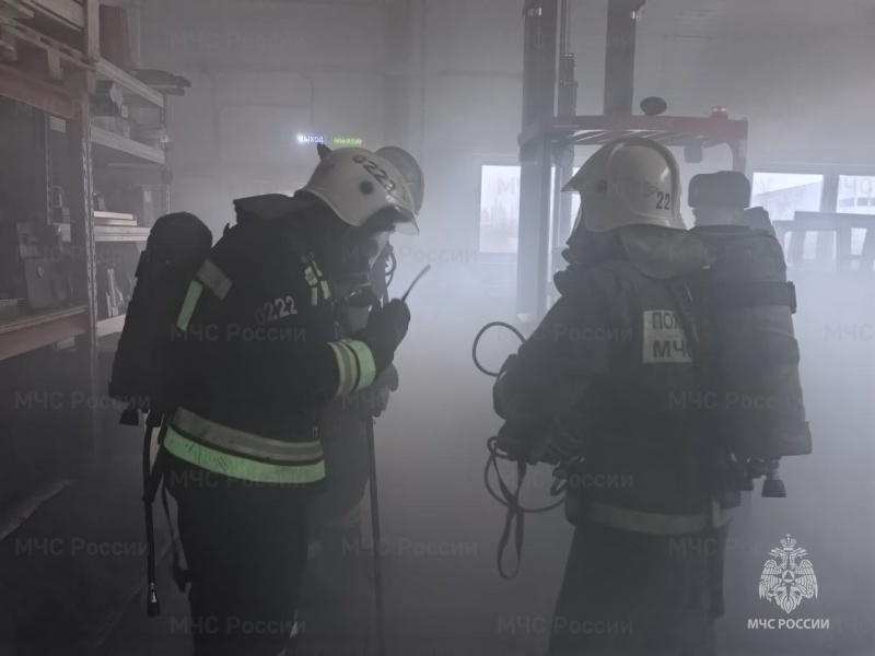На одном из промышленных объектов города Ростова Великого прошли пожарно-тактические учения